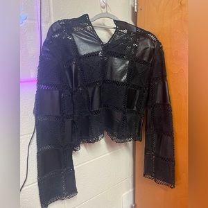 black dressy long sleeve